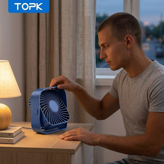 Quiet Portable Desk Fan